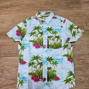 [홀리스터] 하와이안 셔츠 여름 셔츠 머슬핏 사이즈 100 3만5천원 (택배포함)