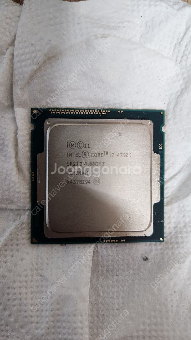 i7 4790k + 기본쿨러 팝니다--0