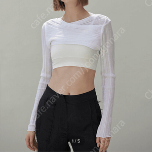 다이애그널 볼레로 CROSS BOLERO TOP(WHITE)