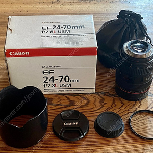 캐논 24-70 EF 2.8L 렌즈 팝니다