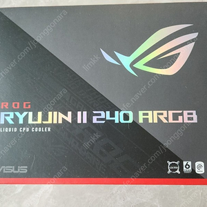 ASUS RYUJIN2 240 수냉쿨러 팝니다.