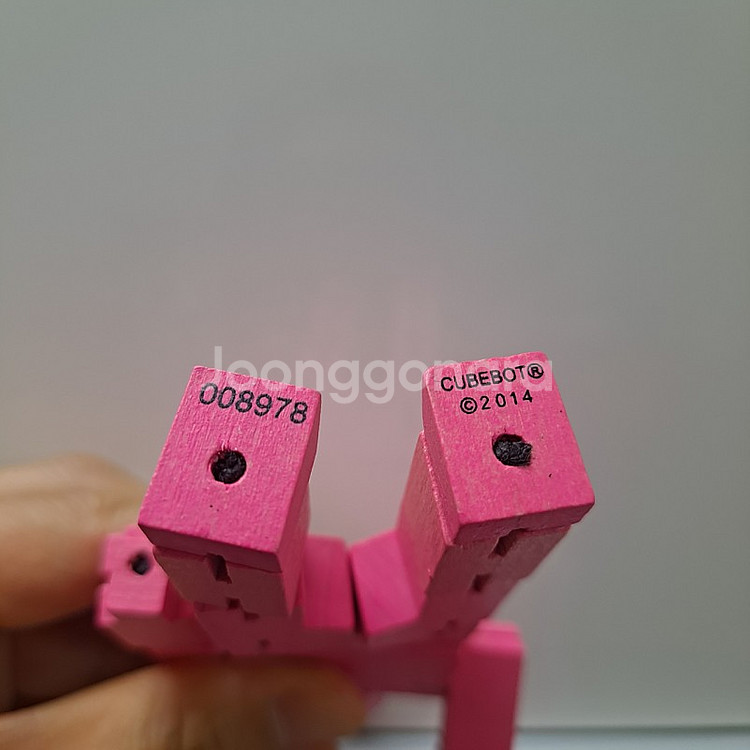 큐브봇 레어색상 핑크 색상--1