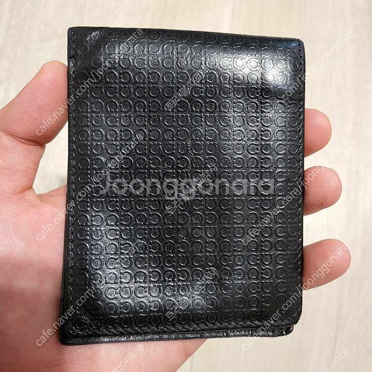 정품 페라가모 미니 간치니 남자 반지갑--1