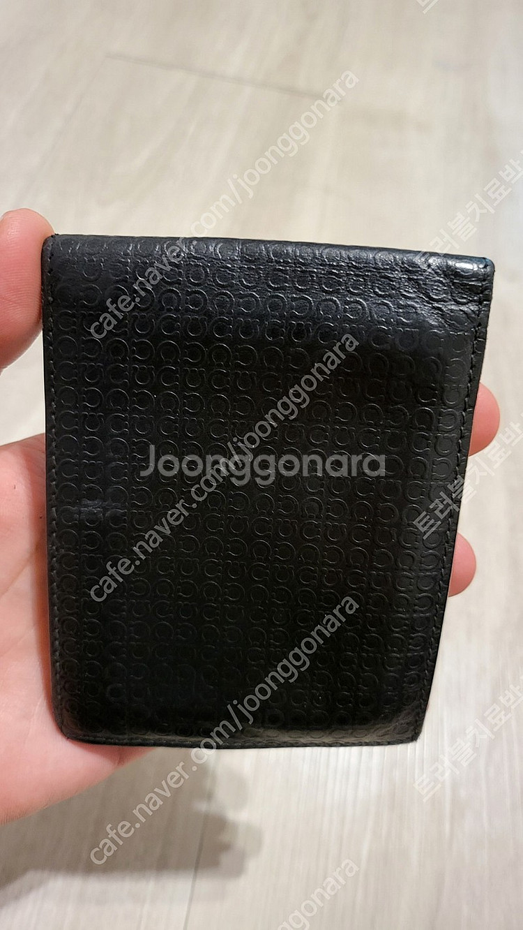 정품 페라가모 미니 간치니 남자 반지갑--5