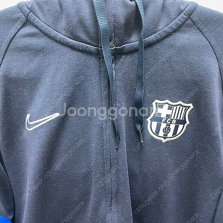 [매장정품] 나이키 FC 바르셀로나 트래블 플리스 반집...--6