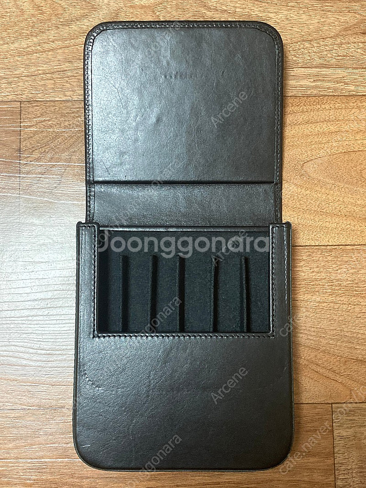 갈렌레더 Opus 블랙 6구 만년필 파우치 / 펜케이스--4