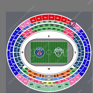 쿠팡플레이 PSG&전북 3등석 3연석 정가양도