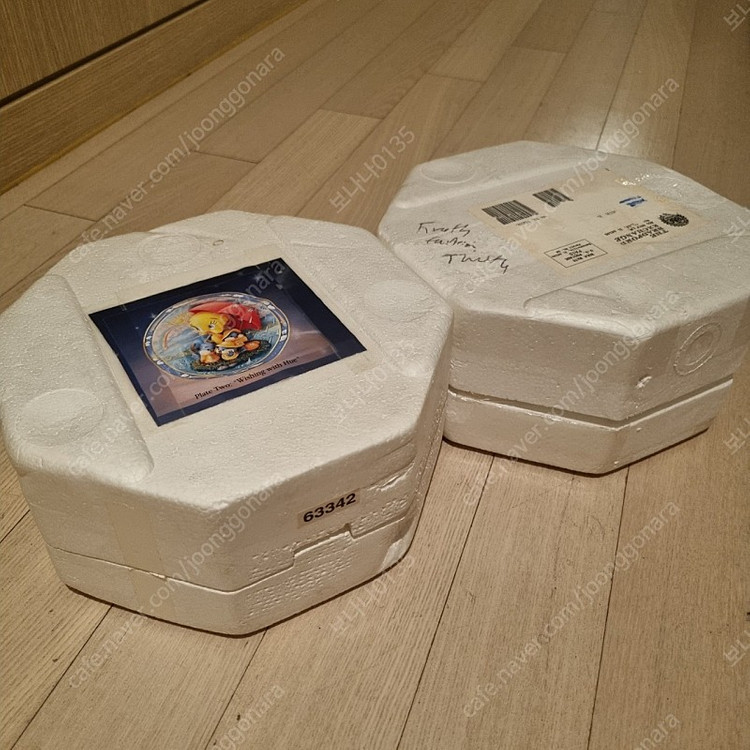 루니튠즈 루니툰즈 트위티 장식용접시 정품인증서포함 풀박스--7