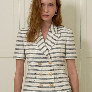 아상 Cruise Stripe Tweed Jacket