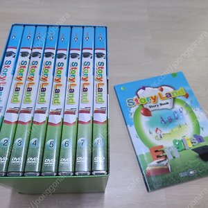 EBS 스토리랜드 8DVD 세트 + 부록책자 (영어교육자료)