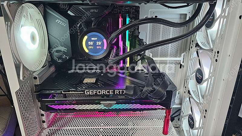 5800x3d RTX3090 크라켄 수냉3열 최고급게이...--0