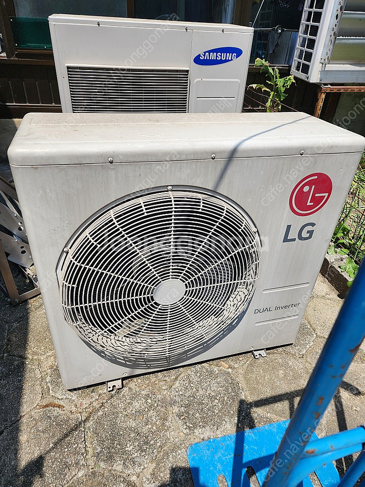 엘지 듀얼 로즈골드 투인원에어컨--2
