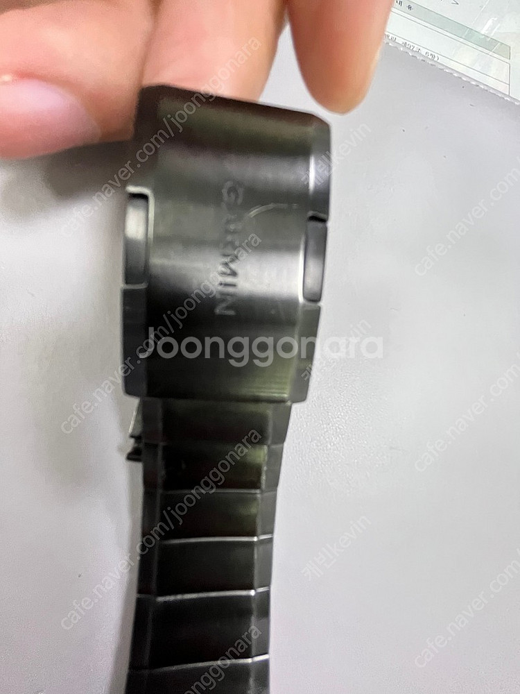 가민 정품 DLC 퀵핏 티타늄 카본 그레이 22mm 팝...--1