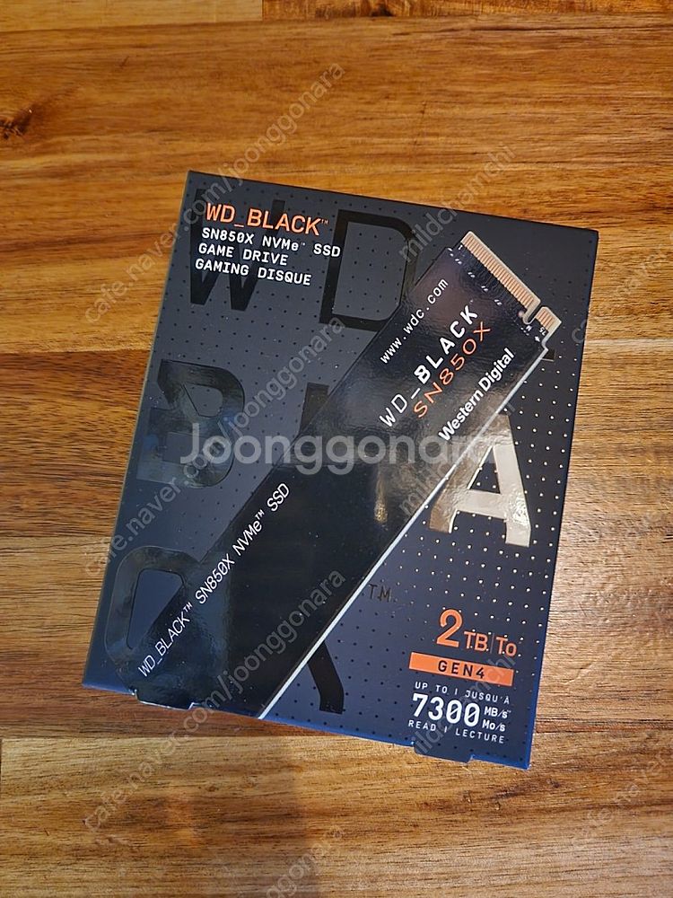 wd sn850x 2테라 미개봉 택포--0