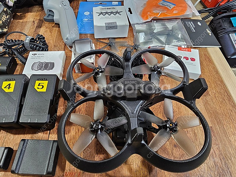 DJI 아바타 1회 비행 풀~쎄트 케어2년(배터리6개)...--6