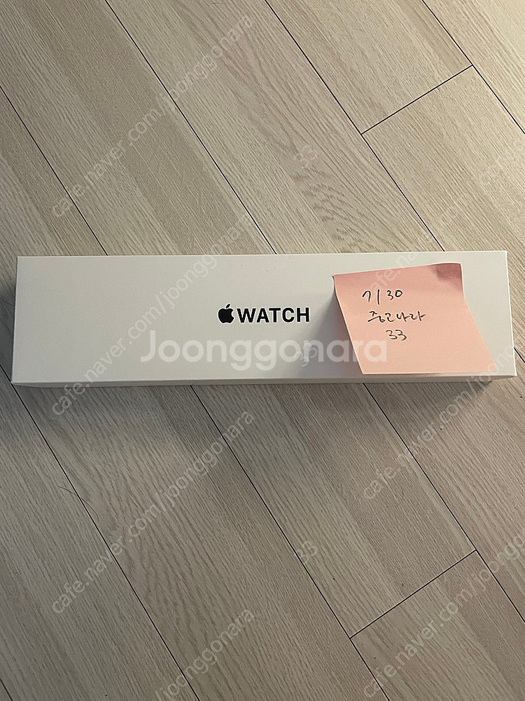 애플워치 se2 40mm 실버 미개봉--0
