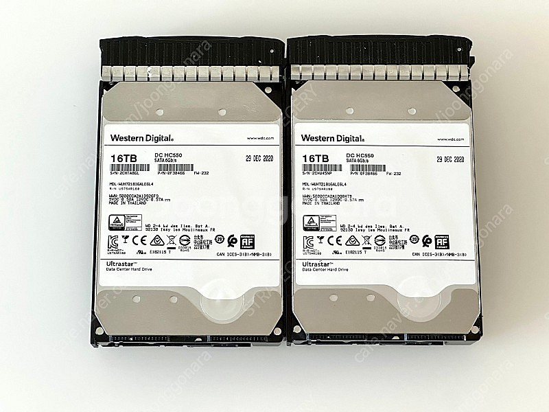 WD ultrastar 울트라스타 16tb--0