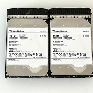 WD ultrastar 울트라스타 16tb