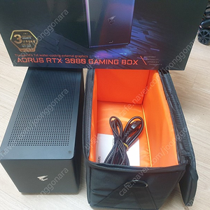 기가바이트 RTX 3080 aorus gaming box egpu 팔아요.