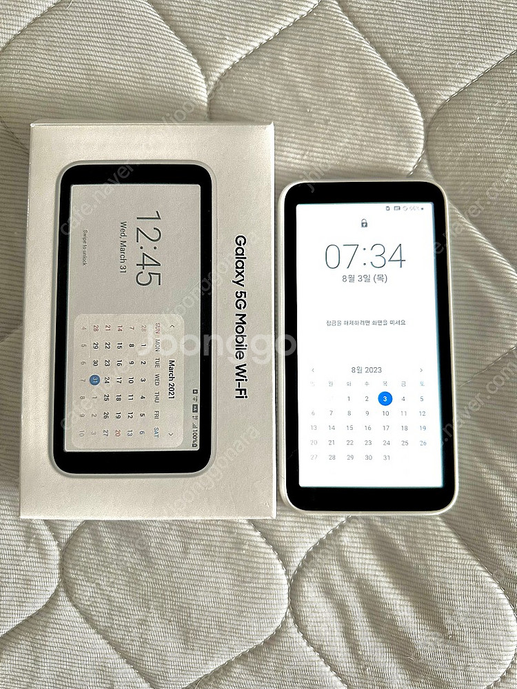 갤럭시 5G Wifi 라우터 SCR01--0