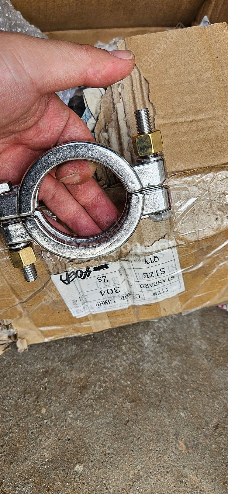 13mhp 고압클램프 304--0