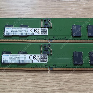삼성 데스크탑 메모리램 DDR5 8GB 4800 2장(16GB)(반값택포)