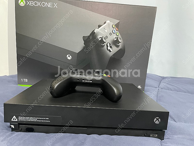 Xbox one x 1tb (게임시디포함)--0