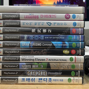 ps2소프트 및 주변 기기 일괄