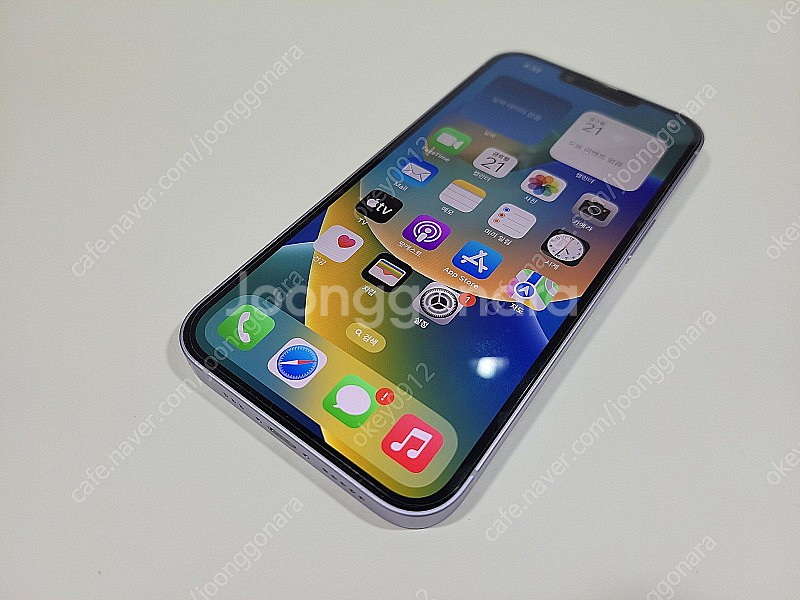 아이폰13 퍼플 128GB (S급) 풀박스--2