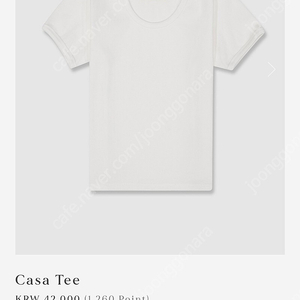 Urbanic30 casa tee(1회 착용)