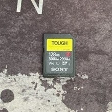 [소니 코리아 정품] SONY SD TOUGH 128GB V90 (SDXC UHS-II) 초고배속 방수/방진 메모리 카드