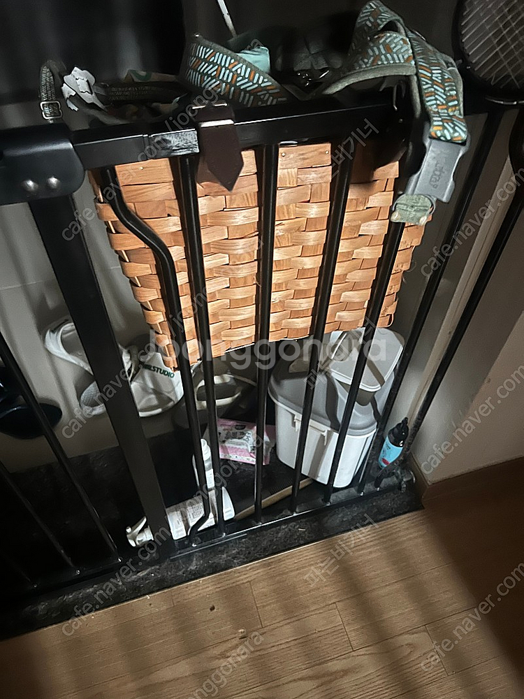 피카노리 애견 반자동 안전문--2