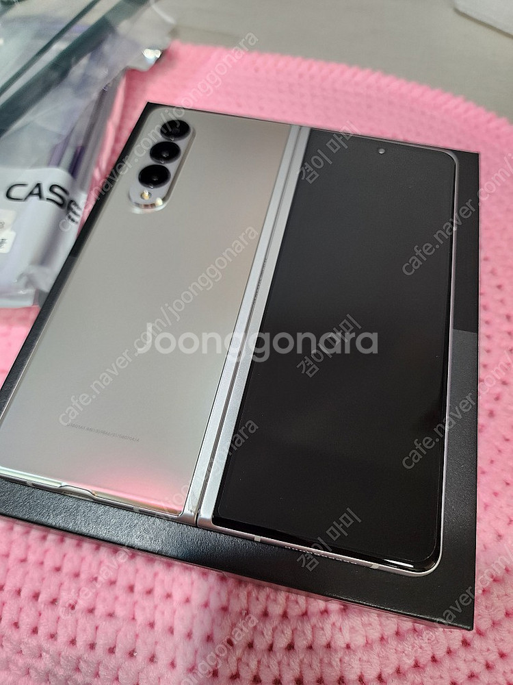 갤럭시 Z폴더3 실버 (자급제)--4