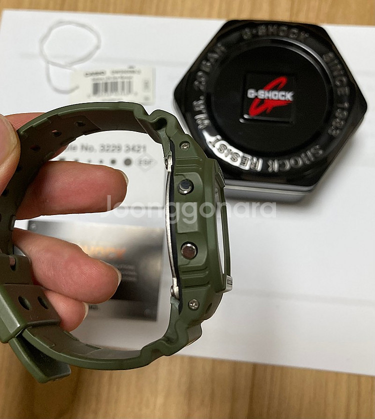 지샥 DW-5600M-3JF 판매합니다--3
