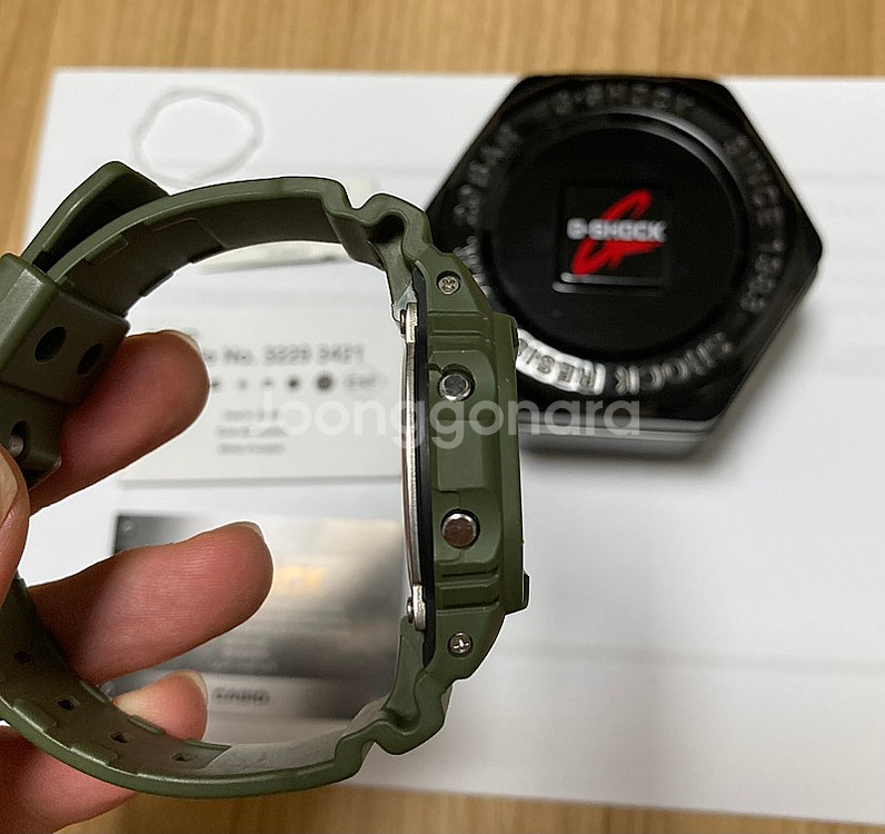 지샥 DW-5600M-3JF 판매합니다--4
