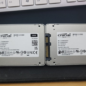 Crucial MX500 2TB 팝니다 ( SATA 방식 SSD)