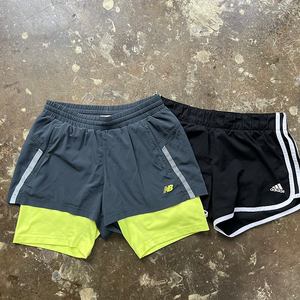 S) 뉴발란스 반바지 레깅스 아디다스 반바지 두개 일괄 판매