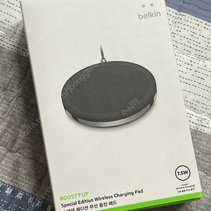 벨킨 부스트업 스페셜 에디션 무선 충전 패드 블랙 미개봉 새제품
