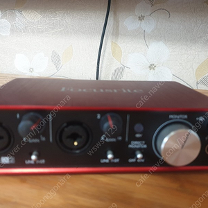 아반톤 ck6 마이크 Focusrite 2i2