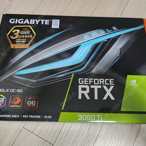 기가바이트 RTX 3060TI 팝니다