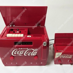 빈티지 1988년 한정판 OLD-TYMECoca Cola 코카콜라 쿨러 라디오