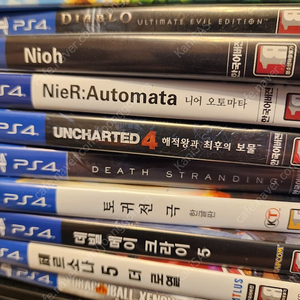 PS4 시디 일괄 10만원에 팝니다.