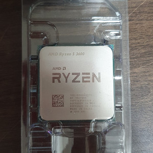 AMD 라이젠 5 3600 CPU + 기본쿨러 판매합니다