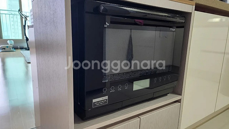 SK매직 올인원 스팀오븐(EON-C326)+수납장 팝니...--1