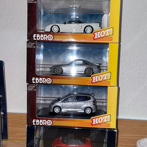 Ebbro 1/43 스케일 혼다 S2000 NSX FIT BEAT