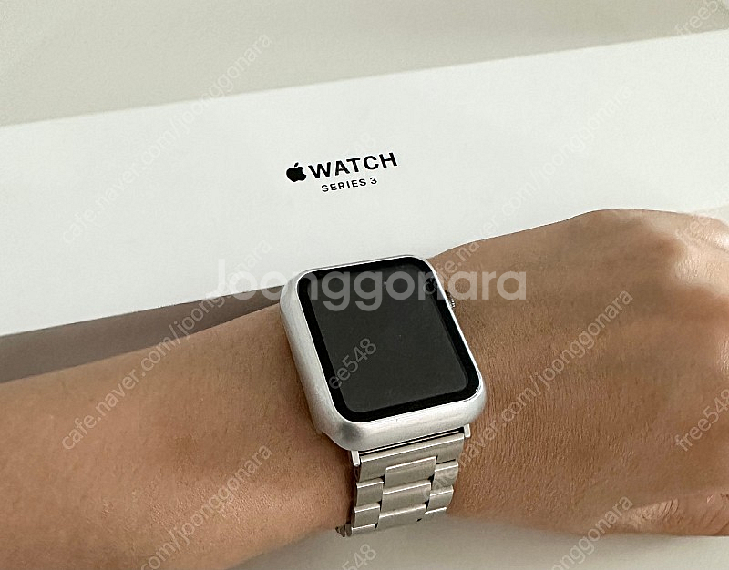 애플워치3 GPS 38mm 알루미늄 블랙--1