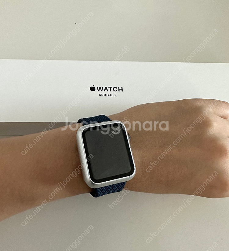 애플워치3 GPS 38mm 알루미늄 블랙--2