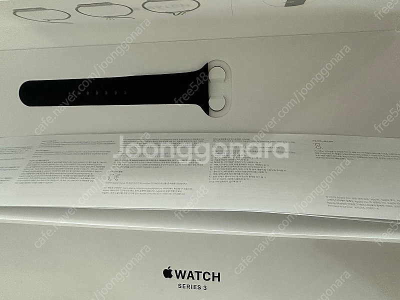 애플워치3 GPS 38mm 알루미늄 블랙--8