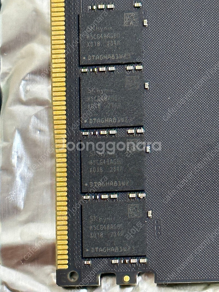에센코어 흑금치 5600 ddr5 램 16gb x2 팝...--2