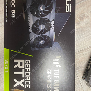 ASUS TUF GEFORCE RTX 3070Ti 판매합니다.(1개 팔림, 5개 남음)